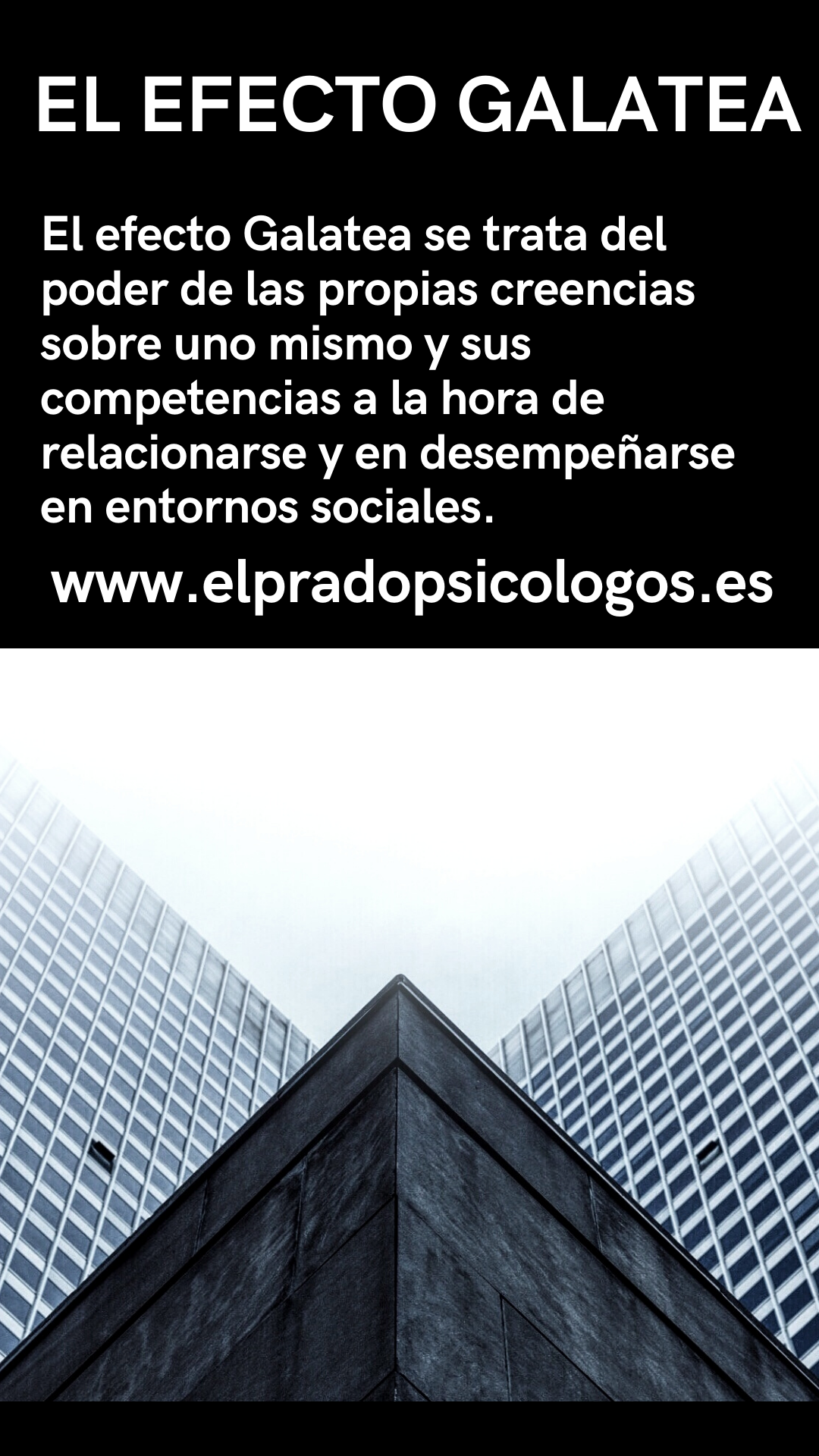 qué es el efecto Galatea